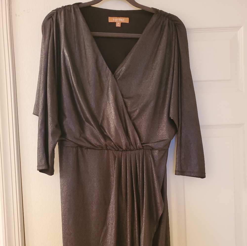 Ellen Tracy Platinum Dress